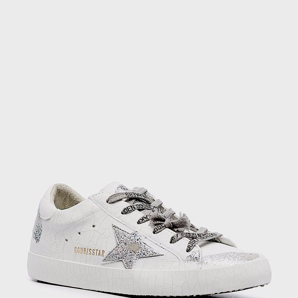 New!  Golden Goose Superstar Low Sneakers